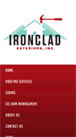 Mobile Screenshot of ironcladexteriors.com